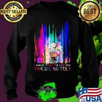 Baby groot hug heart i have time to listen your life matter s Sweater