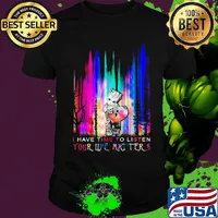 Baby groot hug heart i have time to listen your life matter shirt