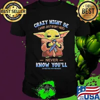Baby yoda crazy might be carbs just might need never know you'll diabetes awareness shirt