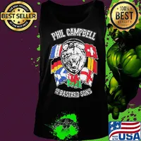 Bear phil campbell and the bastard sons s Tank top