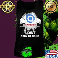 Blood insides air liquide covid-19 2020 i can't stay at home s Tank top