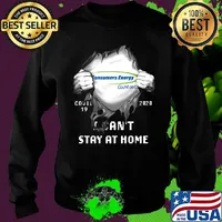 Blood insides consumers energy count on us covid-19 2020 i can't stay at home s Sweater