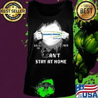 Blood insides consumers energy count on us covid-19 2020 i can't stay at home s Tank top