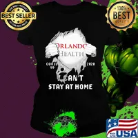 Blood insides orilando health covid-19 2020 i can't stay at home s Ladies tee
