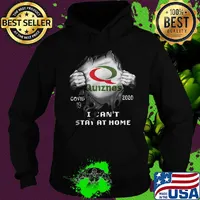 Blood insides quiznos covid-19 2020 i can't stay at home s Hoodie
