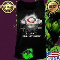 Blood insides quiznos covid-19 2020 i can't stay at home s Tank top