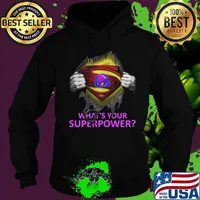 Blood insides superman taco bell what's your superpower s Hoodie