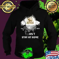 Blood insides the george washington university hospital covid-19 2020 i can't stay at home s Hoodie