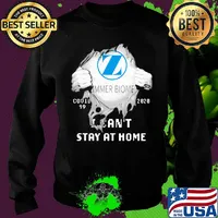 Blood insides zimmer biomet logo covid-19 2020 i can't stay at home s Sweater
