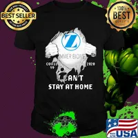 Blood insides zimmer biomet logo covid-19 2020 i can't stay at home shirt