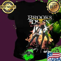 Books and dylan band playing guitar signatures s Ladies tee