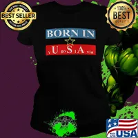 Born in usa stars s Ladies tee