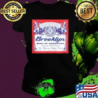 Brooklyn king of boroughs home of the world's choiees art music and urban culture s Ladies tee