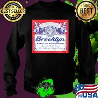 Brooklyn king of boroughs home of the world's choiees art music and urban culture s Sweater