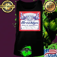 Brooklyn king of boroughs home of the world's choiees art music and urban culture s Tank top
