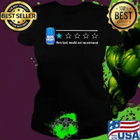 Bud Light very bod would not recommend s Ladies tee