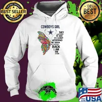 Butterfly dallas cowboys girl they whispered to her you cannot withstand the storm she whispered back i am the storm s Hoodie