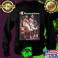 Champions kobe bryant lebron james and michael jordan basketball players signatures s Sweater