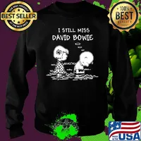 Charlie brown i still miss david bowie s Sweater