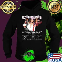 Clueless 25th anniversary 1995-2020 thank you for the memories signature s Hoodie