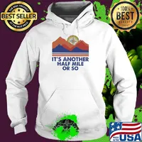 Compass it's another half mile or so s Hoodie