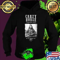 Crazy horse tasunke witko war leader of the oglala lakesh s Hoodie