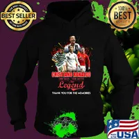 Cristiano Ronaldo the man the myth the legend thank you for the memories s Hoodie