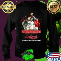 Cristiano Ronaldo the man the myth the legend thank you for the memories s Sweater