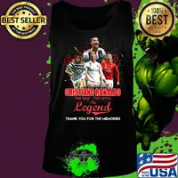 Cristiano Ronaldo the man the myth the legend thank you for the memories s Tank top