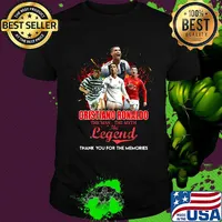 Cristiano Ronaldo the man the myth the legend thank you for the memories shirt