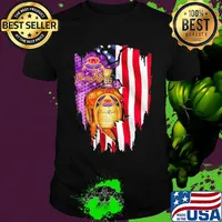 Crown royal american flag independence day shirt