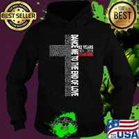 Dance me to the end of love 82 years 11934 20116 leonard cohen s Hoodie