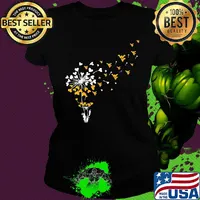 Dandelion flower camden clark health & wellness center hearts s Ladies tee