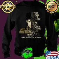 Dearly beloved we are gathered here today to get through this things called life prince 1958 2016 thank you for the memories signature s Sweater