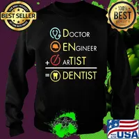 Dentist doctor engineer artist s Sweater