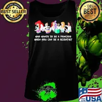 Disney princess characters who wants to be a princess when you can be a scientist s Tank top