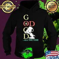 Disney snoopy god is good all the time s Hoodie
