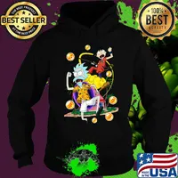 Dragon ball 7 rick and morty s Hoodie