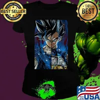 Dragon ball 7 songoku art s Ladies tee