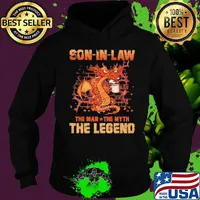 Dragon drink coffee son in law the man the myth the legend s Hoodie