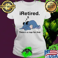 Eeyore donkey i retired there's a nap for that s Ladies tee