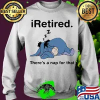 Eeyore donkey i retired there's a nap for that s Sweater