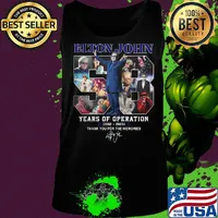 Elton john 58 years of operation 1962 2020 thank you for the memories signature s Tank top