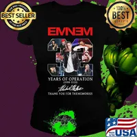 Emnen 32 years of 1988 2020 thank you for the memories signatures s Ladies tee