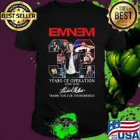 Emnen 32 years of 1988 2020 thank you for the memories signatures shirt