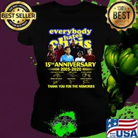 Everybody hates chris 15th anniversary 2005 2020 thank you for the memories signatures s Ladies tee