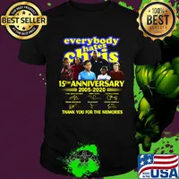 Everybody hates chris 15th anniversary 2005 2020 thank you for the memories signatures shirt