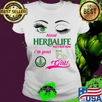 Eyes herbalife nutrition i'm your girl s Ladies tee