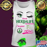 Eyes herbalife nutrition i'm your girl s Tank top