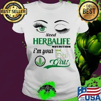 Eyes herbalife nutrition logo i'm your girl s Ladies tee